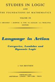 Cover of: Language in action by J. F. A. K. van Benthem
