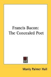 Cover of: Francis Bacon: The Concealed Poet