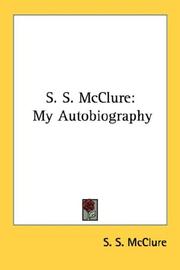 Cover of: S. S. McClure: My Autobiography