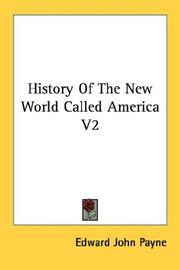Cover of: History Of The New World Called America V2