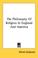 Cover of: The Philosophy Of Religion In England And America