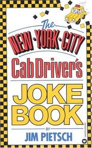Cover of: The New York City Cab Driver's Joke Book by James Pietsch