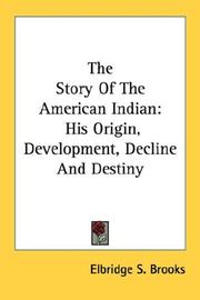 Cover of: The Story Of The American Indian by Elbridge Streeter Brooks, Elbridge Streeter Brooks