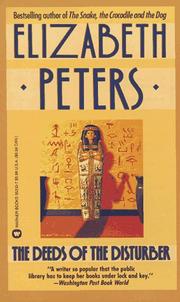 Cover of: The Deeds of the Disturber | Elizabeth Peters