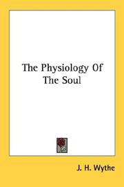 Cover of: The Physiology Of The Soul