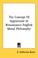 Cover of: The Concept Of Ingratitude In Renaissance English Moral Philosophy