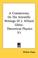 Cover of: A Commentary On The Scientific Writings Of J. Willard Gibbs