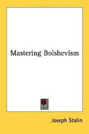 Cover of: Mastering Bolshevism