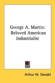 Cover of: George A. Martin | Arthur W. Steudel