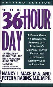 Cover of: The 36-Hour Day by Nancy L. Mace, Peter V. Rabins