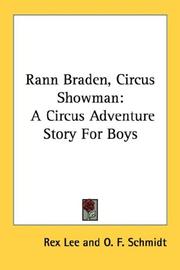 Cover of: Rann Braden, Circus Showman | Rex Lee