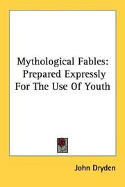 Cover of: Mythological Fables by John Dryden