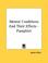 Cover image for Mental Conditions And Their Effects - Pamphlet