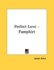 Cover of: Perfect Love - Pamphlet | James Allen