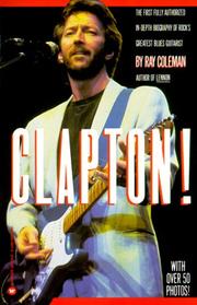 Cover of: Clapton by Ray Coleman