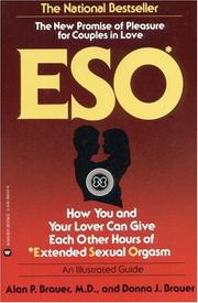 Cover of: Eso: How You and Your Lover Can Give Each Other Hours of Extended Sexual Orgasm