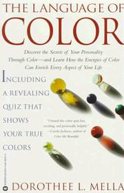 Cover of: The language of color by Dorothee L. Mella