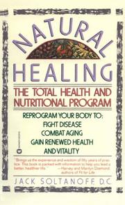 Cover of: Natural Healing by Sue Nirenberg, Jack Soltanoff