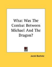 Cover of: What Was The Combat Between Michael And The Dragon?