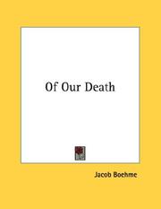 Cover of: Of Our Death