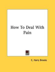 Cover of: How To Deal With Pain