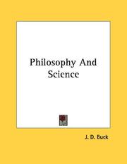 Cover of: Philosophy And Science