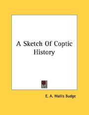 Cover of: A Sketch Of Coptic History