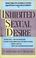 Cover of: Inhibited sexual desire