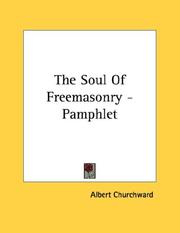 Cover of: The Soul Of Freemasonry - Pamphlet
