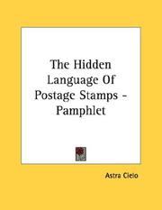 Cover of: The Hidden Language Of Postage Stamps - Pamphlet by Astra Cielo
