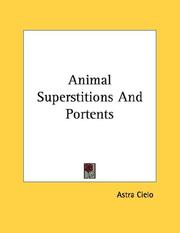 Cover of: Animal Superstitions And Portents