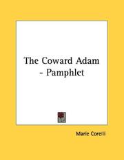 Cover of: The Coward Adam - Pamphlet