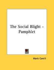 Cover of: The Social Blight - Pamphlet