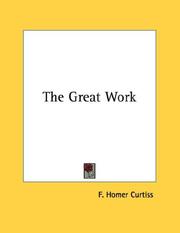 Cover of: The Great Work