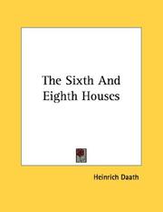 Cover of: The Sixth And Eighth Houses