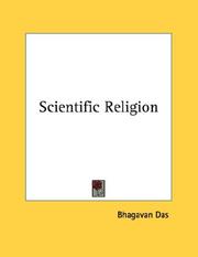 Cover of: Scientific Religion