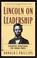 Cover of: Lincoln on Leadership