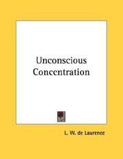 Cover of: Unconscious Concentration