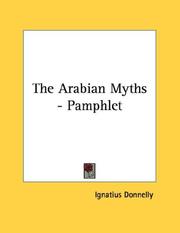 Cover of: The Arabian Myths - Pamphlet