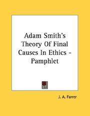 Cover of: Adam Smith