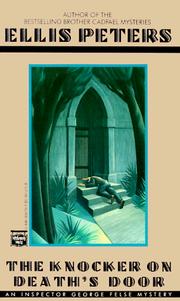 Cover of: The Knocker on Death's Door by Edith Pargeter, Edith Pargeter