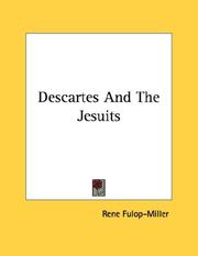 Cover of: Descartes And The Jesuits