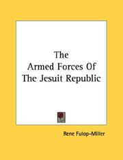 Cover of: The Armed Forces Of The Jesuit Republic