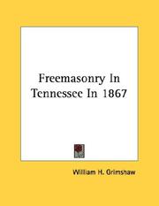 Cover of: Freemasonry In Tennessee In 1867