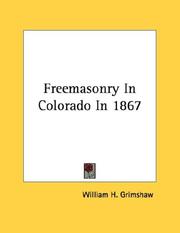 Cover of: Freemasonry In Colorado In 1867