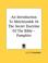 Cover of: An Introduction To Melchizedek Or The Secret Doctrine Of The Bible - Pamphlet