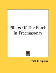 Cover of: Pillars Of The Porch In Freemasonry