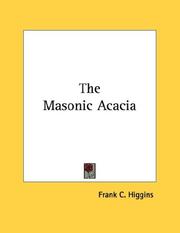 Cover of: The Masonic Acacia