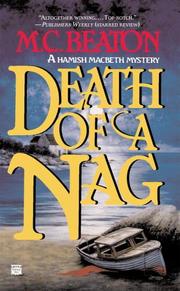 Cover of: Death of a Nag (Hamish Macbeth Mysteries by M. C. Beaton