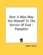 Cover of: How A Man May Stir Himself To The Service Of God - Pamphlet